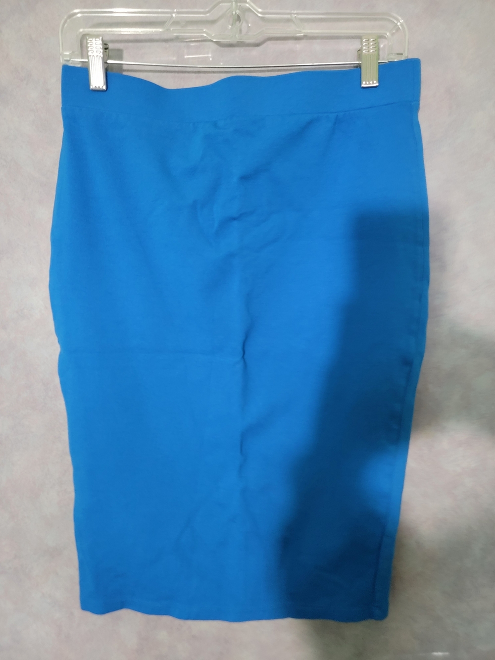 iris Bright Blue Pencil Skirt